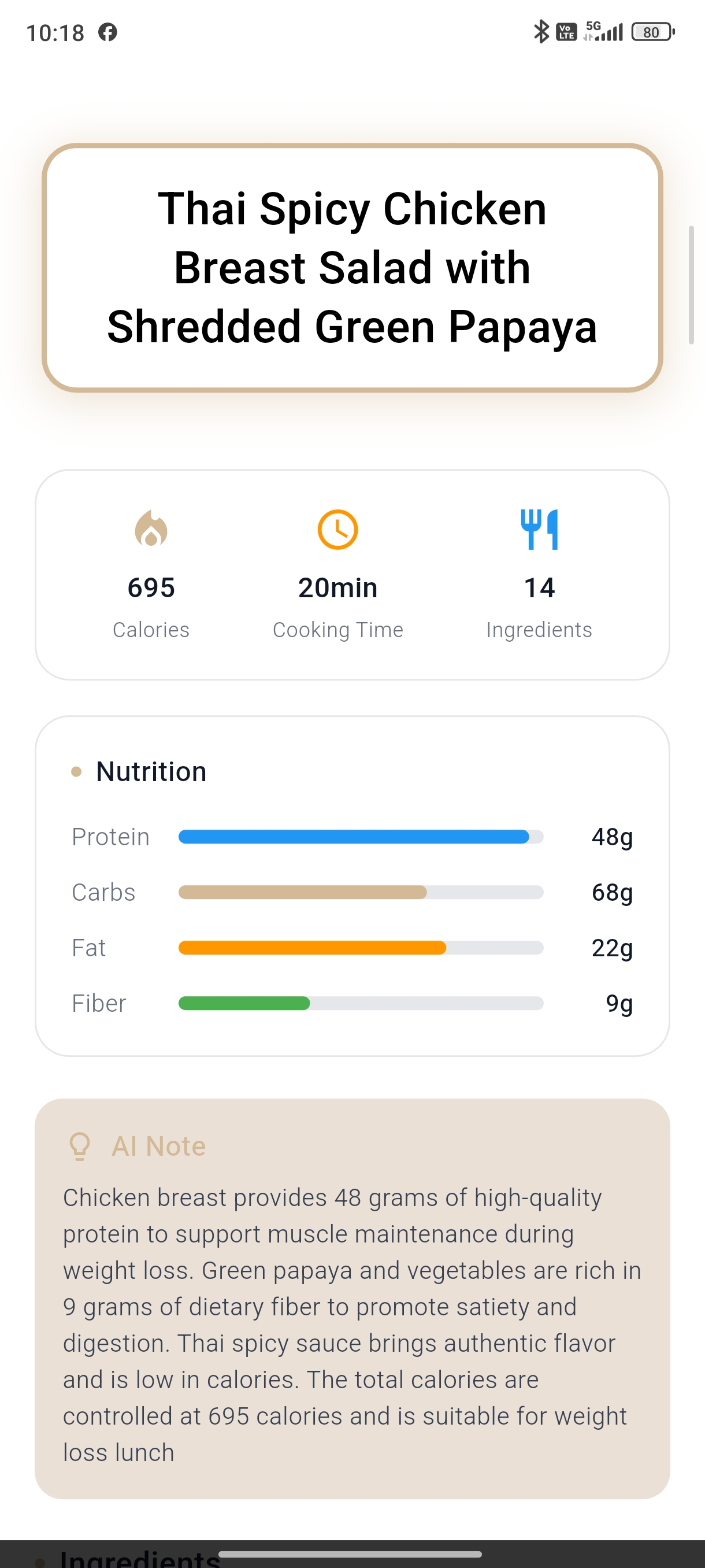 Mealthy App AI Customize